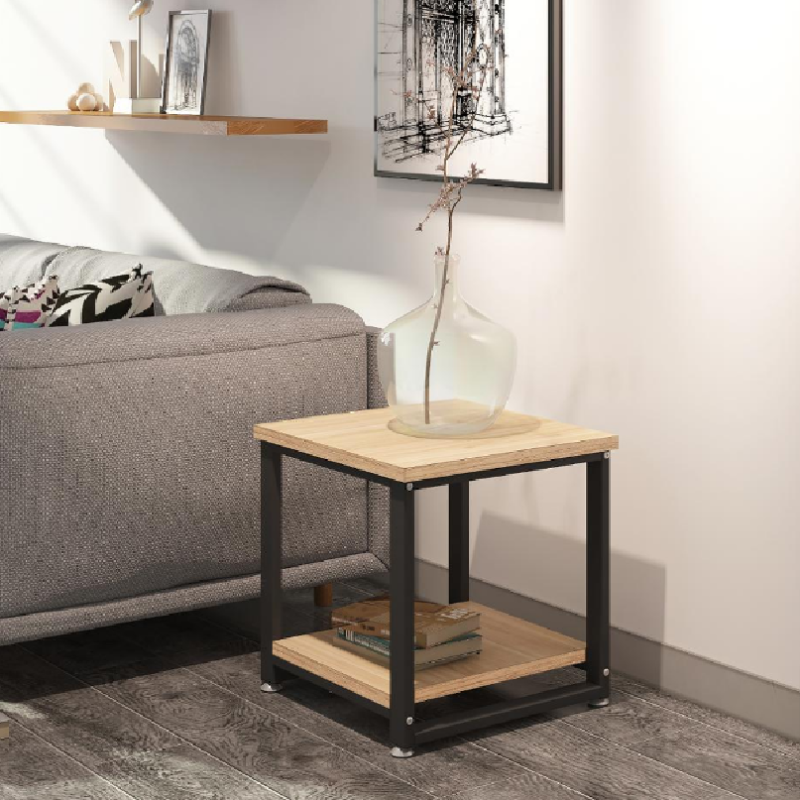 End Sofa Side living Lounge Drawing Table (2 Tier)-Special