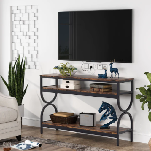 Settee LED Entryway Living Lounge Console Organizer Table-1150
