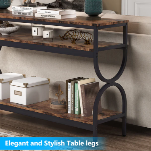 Settee LED Entryway Living Lounge Console Organizer Table-1150