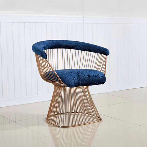 Swiss Royal Velvet Lounge Sofa Chair-1193