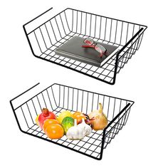 Metal Wire Under The Shelf Storage W9.5*L15*H4