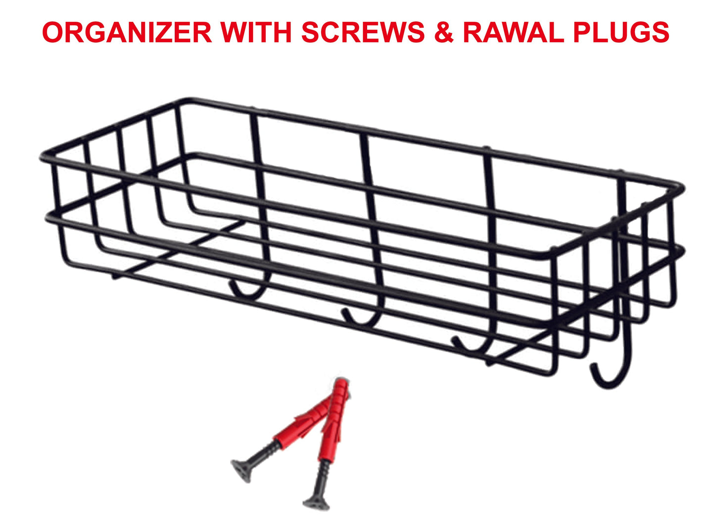 BATHROOM KITCHEN PUNCH CORNER FRAME SHOWER SHELF WROUGHT IRON