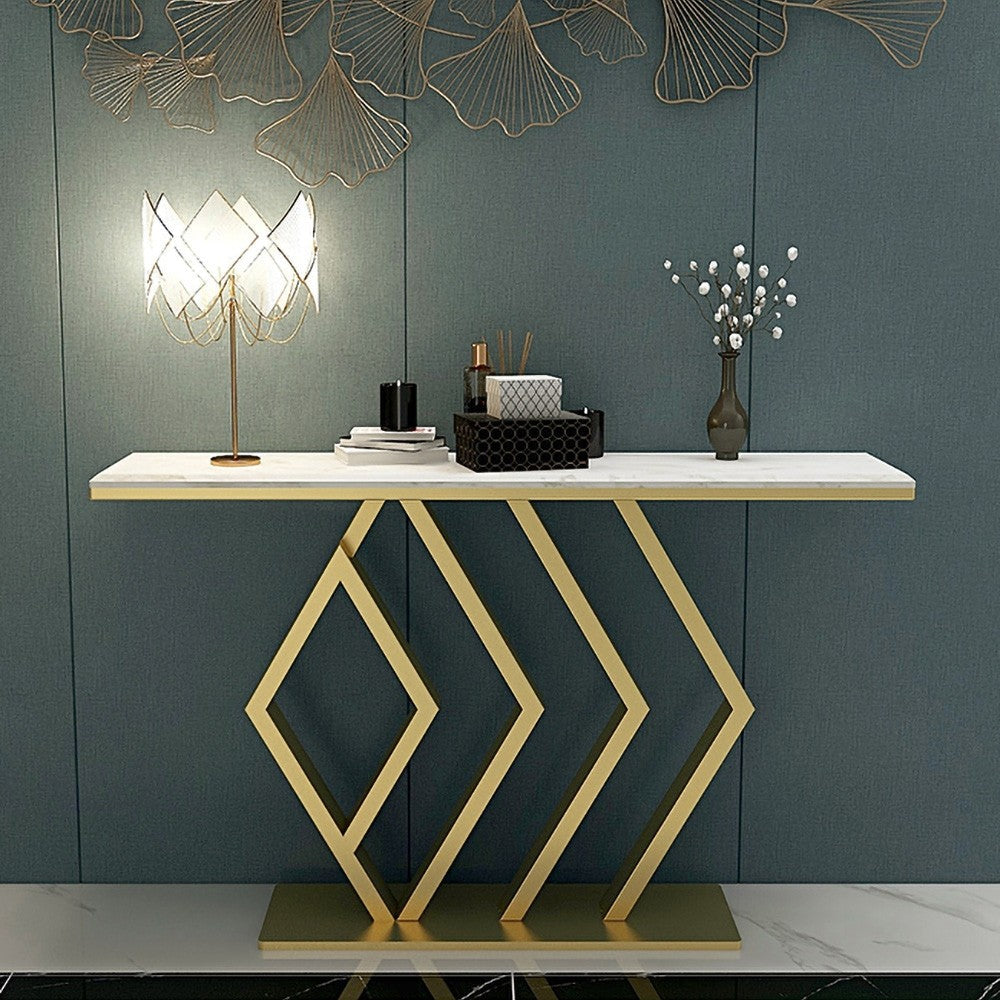 Acerbic Organizer Living Lounge Entryway Drawing Room Console Table-1146