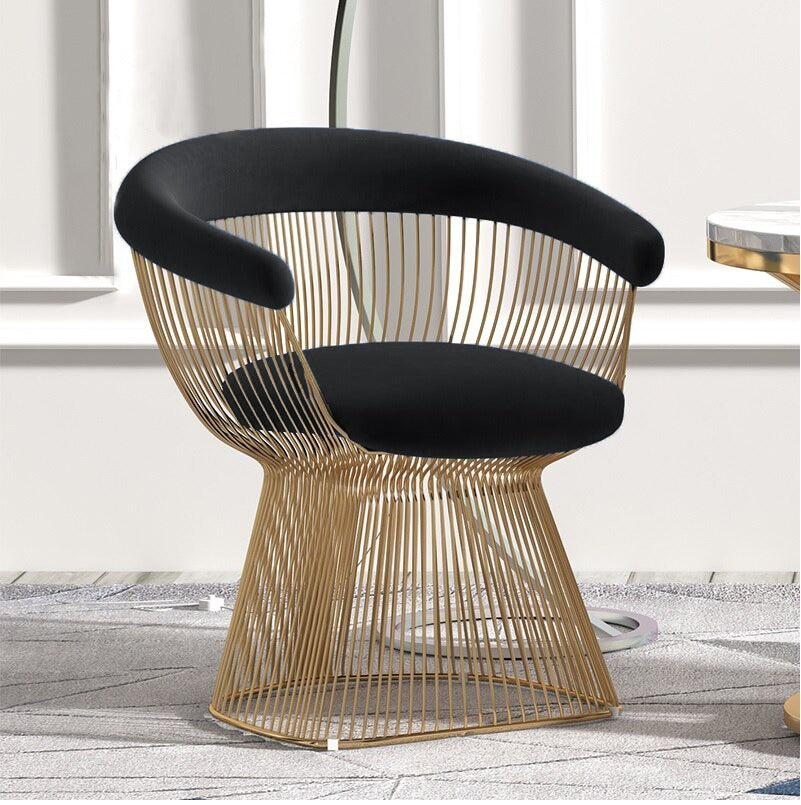 Swiss Royal Velvet Lounge Sofa Chair-1193