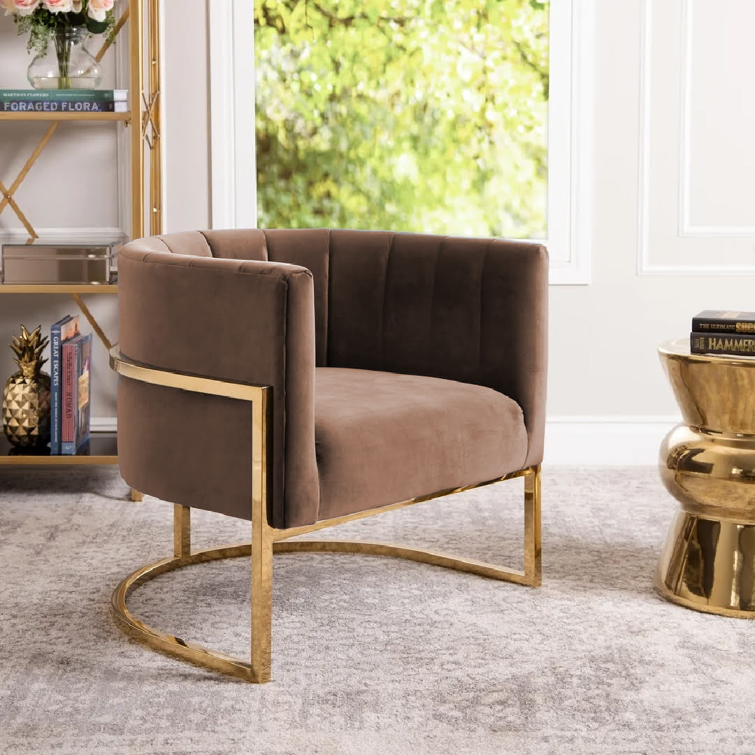 Luxury Velvet Living Room Chair-1192