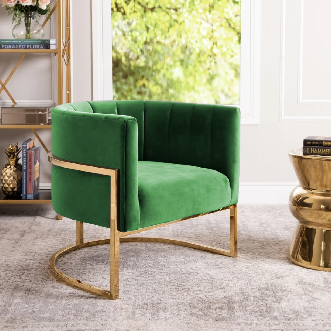 Luxury Velvet Living Room Chair-1192