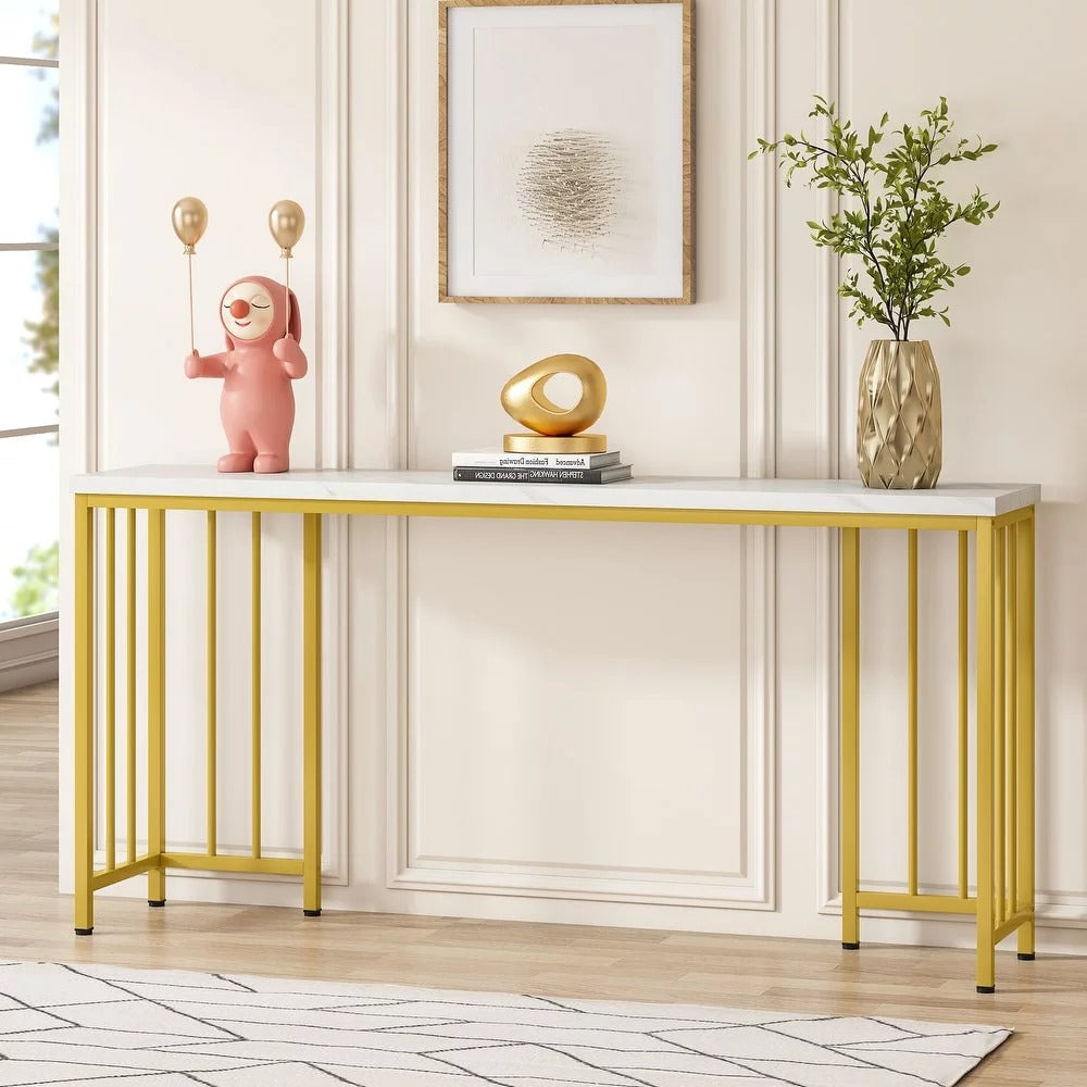BYBLIGHT Turrella Living Lounge Drawing Room Console Table-1139