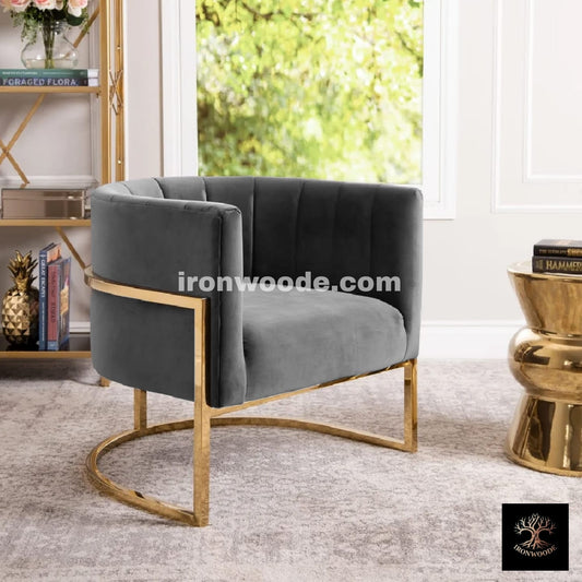 Luxury Velvet Living Room Chair-1192