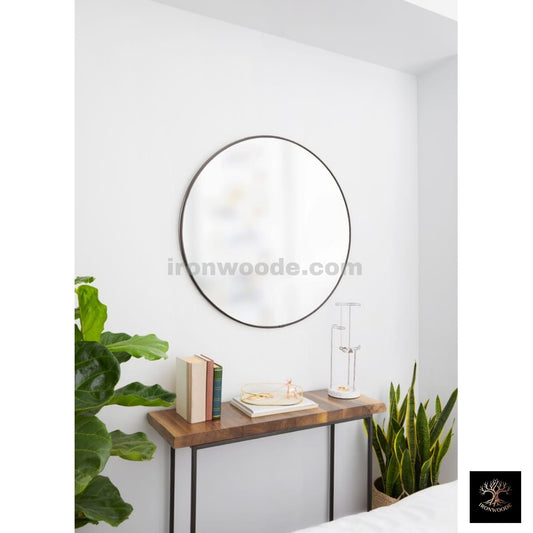 Lutino round mirror-1194