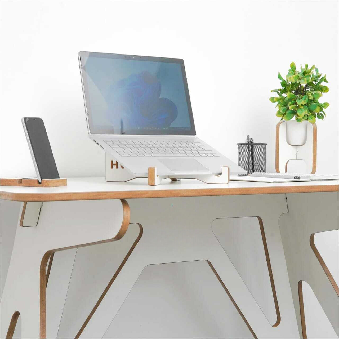 Iron Woode - Built-In Desk -1191