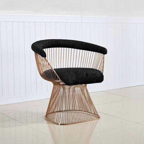 Swiss Royal Velvet Lounge Sofa Chair-1193